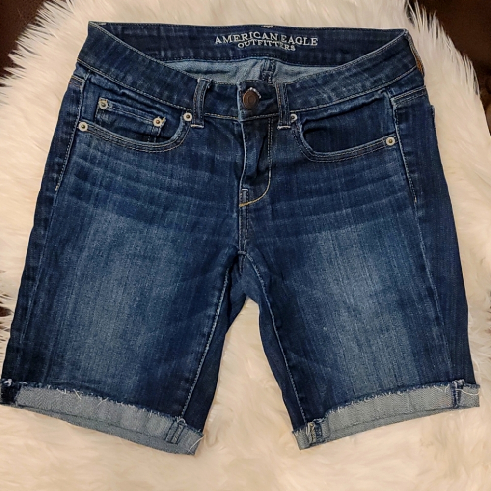 American Eagle Denim Shorts, Size 2